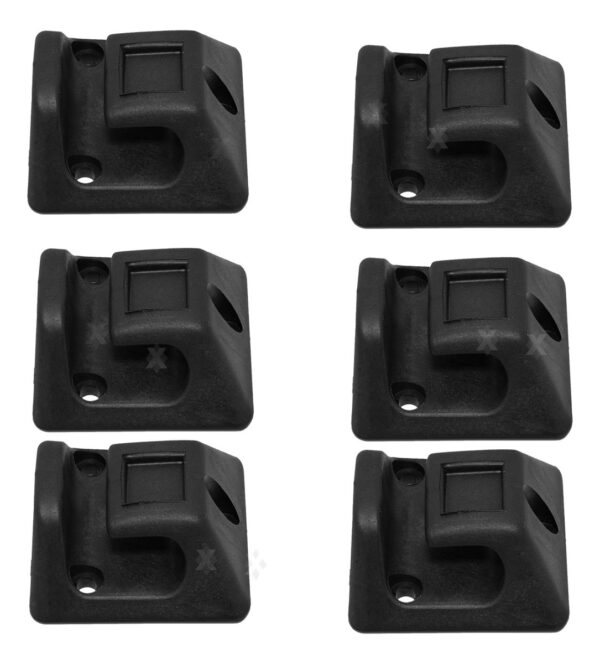 6 Gancho Caçamba Chevrolet D20 A20 A10 D10 C10 Chevy Preto