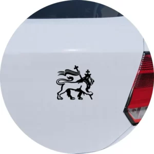 Adesivo Carro Moto Vidro Rasta Leão De Judá