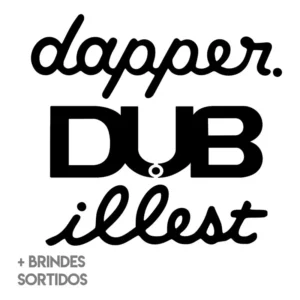 Kit 3 Adesivos Dub Dapper Illest Premium Carro Rebaixado