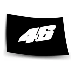 Adesivo 46 Valentino Rossi Piloto Moto