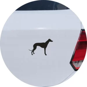 Adesivo Carro Moto Vidro Cachorro Greyhound Galgo