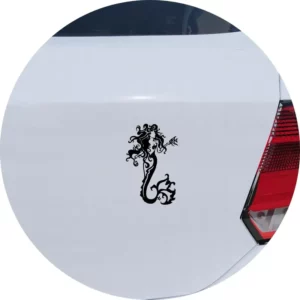 Adesivo Carro Moto Vidro Sereia Tribal Mar