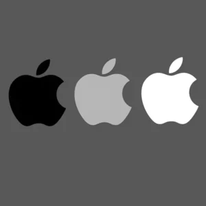 Kit 3 Adesivos Apple Premium Para Carro Moto Decoração