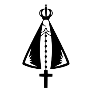 Adesivo Nossa Senhora Aparecida Carro