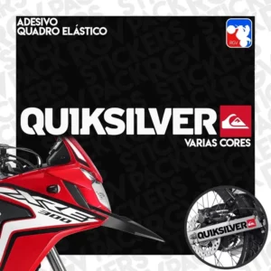 Adesivo Quiksilver Quadro Elastico