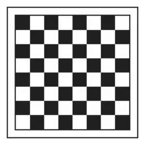 Adesivo Decorativo Tabuleiro Jogo De Xadrez 70x70cm - Grande Preto