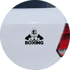 Adesivo Carro Moto Vidro Boxe Pugilismo Lutador Prepração