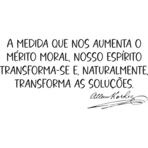 Adesivo de Parede Espiritismo Allan Kardec Foscauto, Preto Fosco