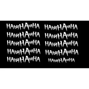 Kit 10 Adesivos Hahaha Coringa Para Capacete Moto Bike