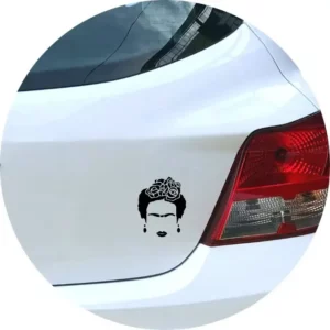 Adesivo Carro Moto Vidro Frida Kahlo Decal