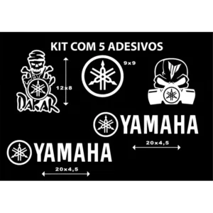 Adesivos Yamaha Kit Com 5
