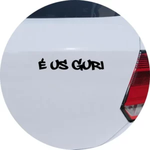 Adesivo De Carro Frase É Us Guri - É Nóis