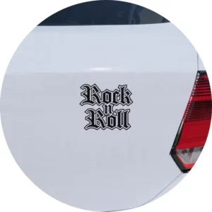 Adesivo De Carro Rock And Roll