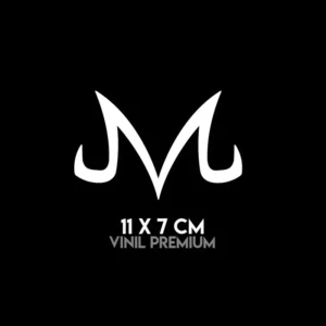 2 Adesivos Majin Vegeta Dbz Vinil Premium