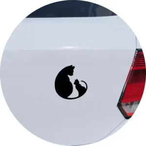 Adesivo Para Carro Gato E Gatinho