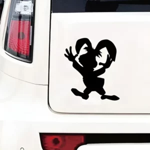 Conjunto De Adesivos P/ Carro - Desenho Coelho Arte