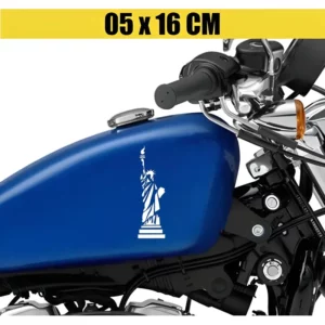 Adesivo Para Moto Capacete - Estátua Da Liberdade