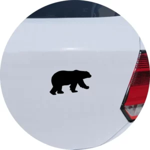 Adesivo Carro Moto Vidro Urso Polar Urso Polo Norte