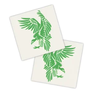 Adesivos P/ Carro 2 Unidaes Verde Águia Imponente