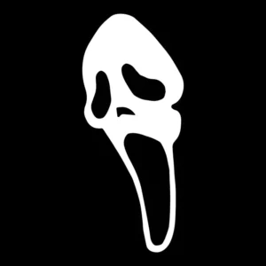 2 Adesivos Panico Terror Em Vinil Adesivo Premium