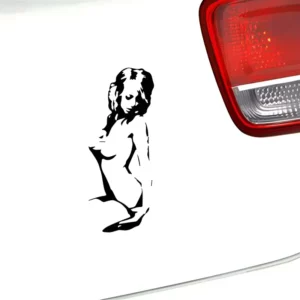Conjunto De Adesivos P/ Carro - Garota Sexy Arte