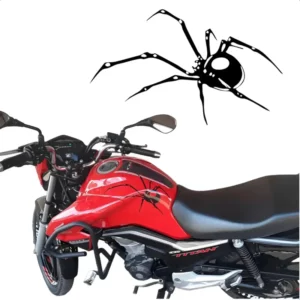 Adesivo Aranha Vinil Em Recorte Eletrônico - Carro/moto/bike