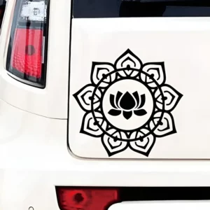 Adesivo De Carro - Lotus Mandala