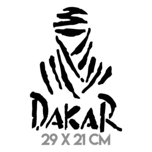 2 Adesivos Grande Dakar Rally 29 X 21 Cm Premium + Brindes