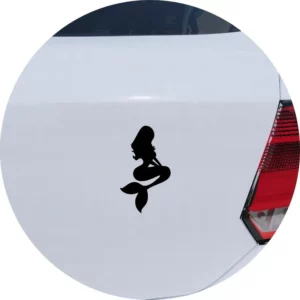 Adesivo Carro Moto Vidro Mulher Sereia