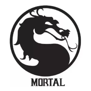 Adesivo Mortal Kombat 20 Cm