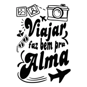 Adesivo Parede Frase Motivacional Preto Fosco Foscauto 80x55cm
