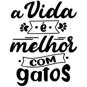 Adesivo Parede Frase Motivacional Pet Foscauto Preto Fosco 60x45cm