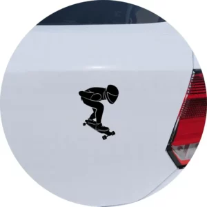 Adesivo Para Carro Longboarding Atleta Longboard