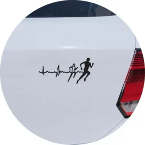 Adesivo De Carro Caminhada Esporte Corrida