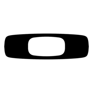 2 Adesivos Oakley 15 X 4,5 Carro Moto Decoração
