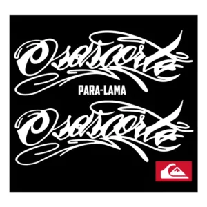 2 Adesivos Personalizados Osascorte Grande Para-lama