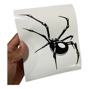 Adesivo Aranha Moto Tanque Caminhão Carro Decorativo 15x15cm