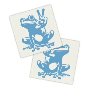 Adesivos P/ Carro 2 Unidaes Azul Sapo Da Paz R$ 49, 90 10% OFF levando 3 Frete grátis Frete grátis
