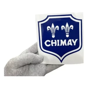 Adesivo Cerveja Chimay Blue Logo Em Recorte Eletrônico
