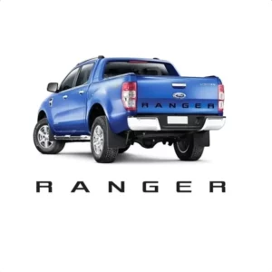 Adesivo Ranger Preto Tampa Traseira Vinil Ford Ranger
