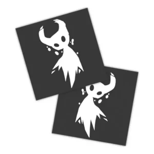 Adesivos P/ Carro 2 Unidaes Branco Criatura Negra