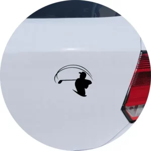 Adesivo Carro Moto Vidro Esporte Golfe Tacada