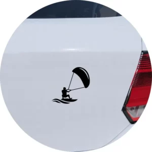 Adesivo Carro Moto Vidro Kitesurf Kiteboarding Flysurf