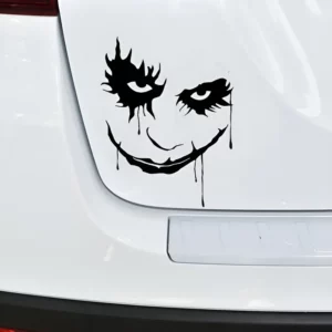 Conjunto De Adesivos P/ Carro - Coringa Heath Ledger Arte