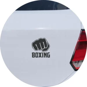 Adesivo Carro Moto Vidro Luta Boxe Punho Boxing