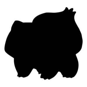 2 Adesivo Bulbasaur 11 X 10 Carro Moto Decoração