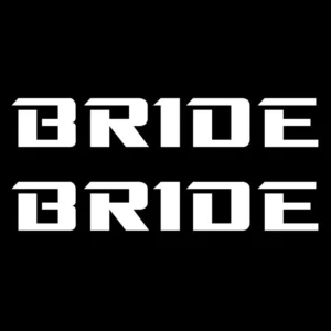 2 Adesivos Bride Personalizados Tuning Drift