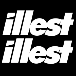 Adesivos Illest Personalizados 2 Un. Em Vinil Premium