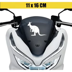 Adesivo Para Moto Capacete - Canguru Arte
