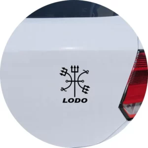 Adesivo De Carro Exu Do Lodo Umbanda Candomblé